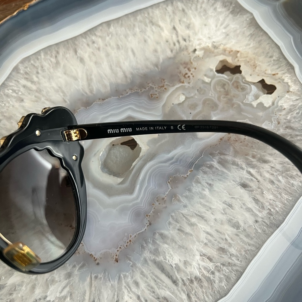MIU MIU RUNWAY EYEWEAR  | Crystal Jewel | One of a kind 🇮🇹 - Picture 4 of 8
